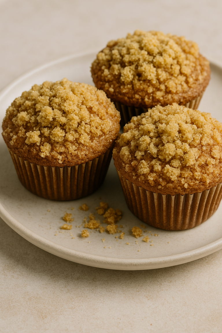 Cinnamon Streusel Muffins